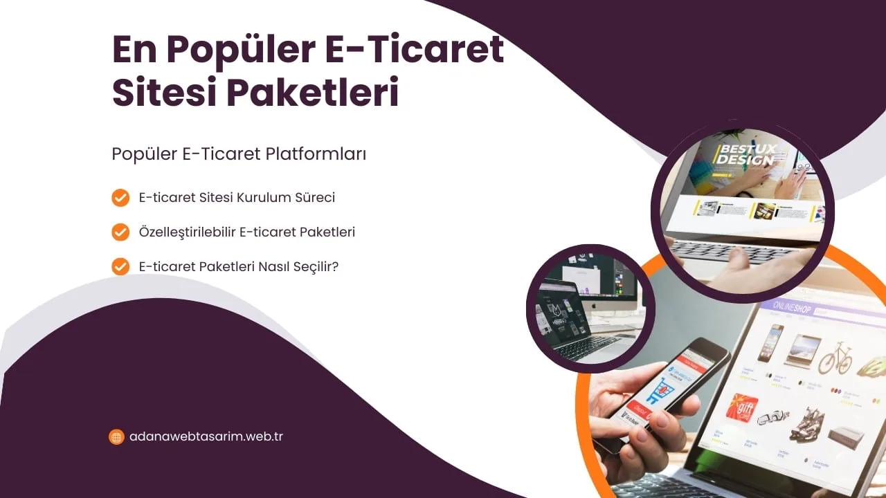 En Popüler E-Ticaret Sitesi Paketleri