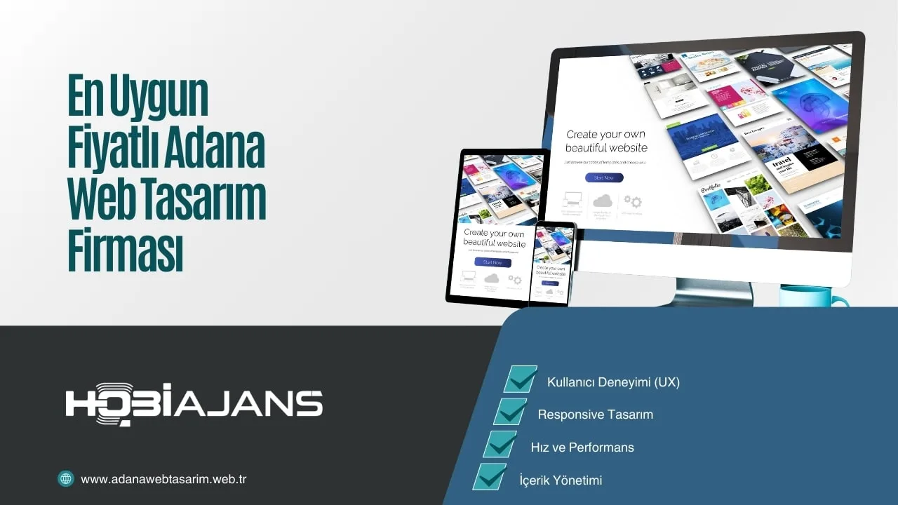 En Uygun Fiyatlı Adana Web Tasarım Firması