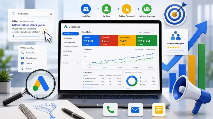 Google Ads ile Daha Fazla Müşteri Kazanmanın Yolları