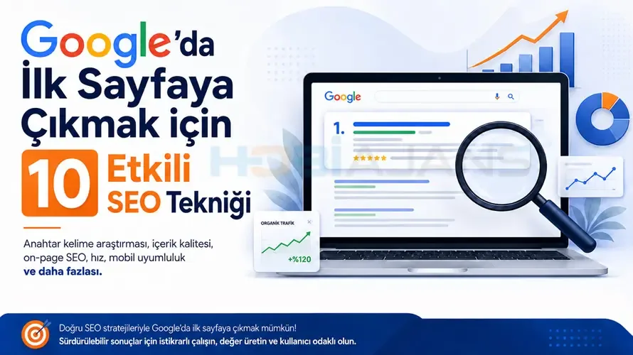 Google’da İlk Sayfaya Çıkmak için 10 Etkili SEO Tekniği