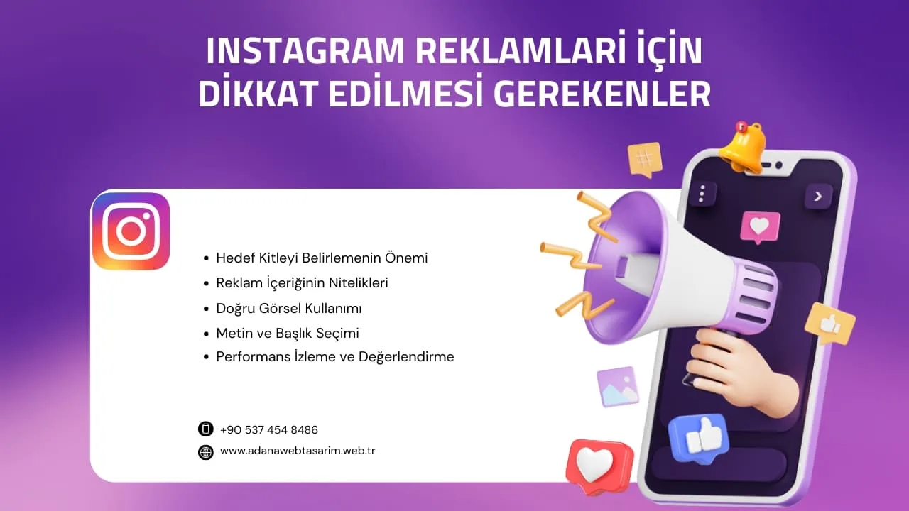Instagram Reklamları İçin Dikkat Edilmesi Gerekenler