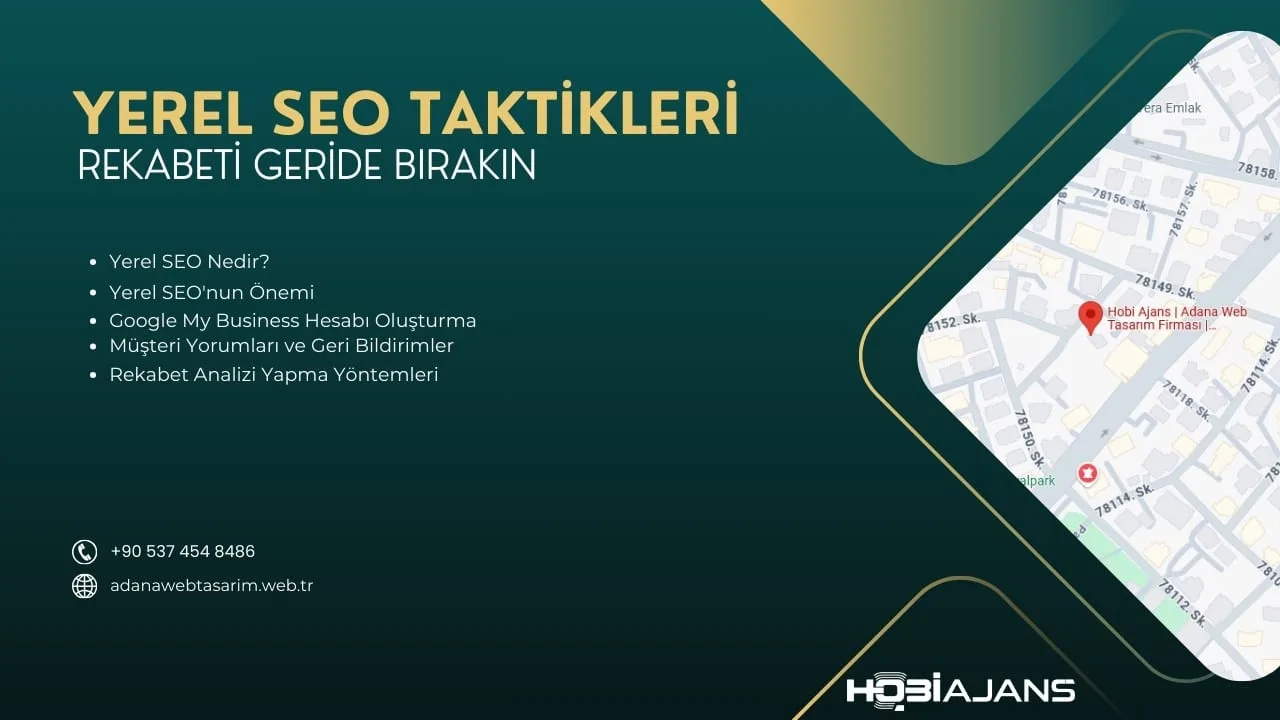 yerel seo taktikleri ile rekabeti geride birakin