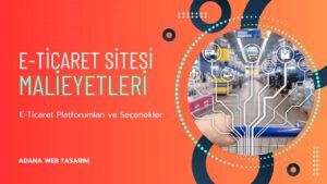 Adana E-Ticaret Sitesi Kurmanın Maliyeti