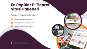 En Popüler E-Ticaret Sitesi Paketleri