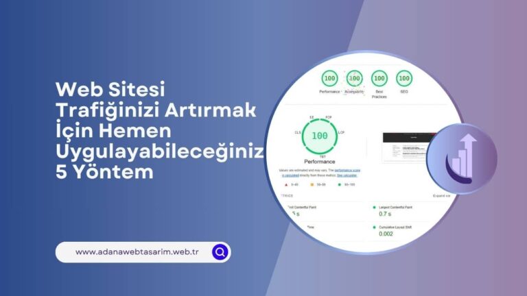 Web sitesi trafik artırma